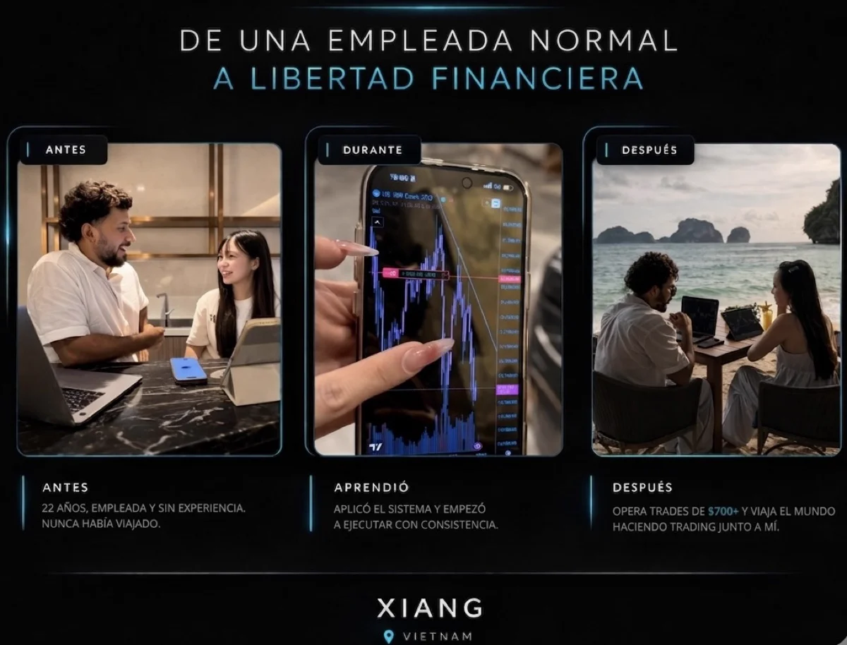 Xiang, de empleada normal a operar el mercado